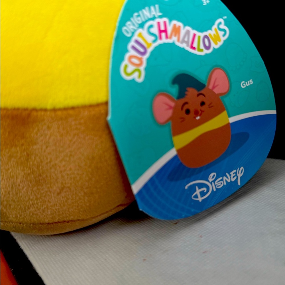 Squishmallow Disney’s Gus mouse from Cinderella ￼